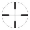 Picture of Huron 3-9X40mm Sfp Standard Duplex Reticle Black