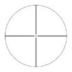 Picture of Huron 3-9X40mm Sfp Standard Duplex Reticle Black