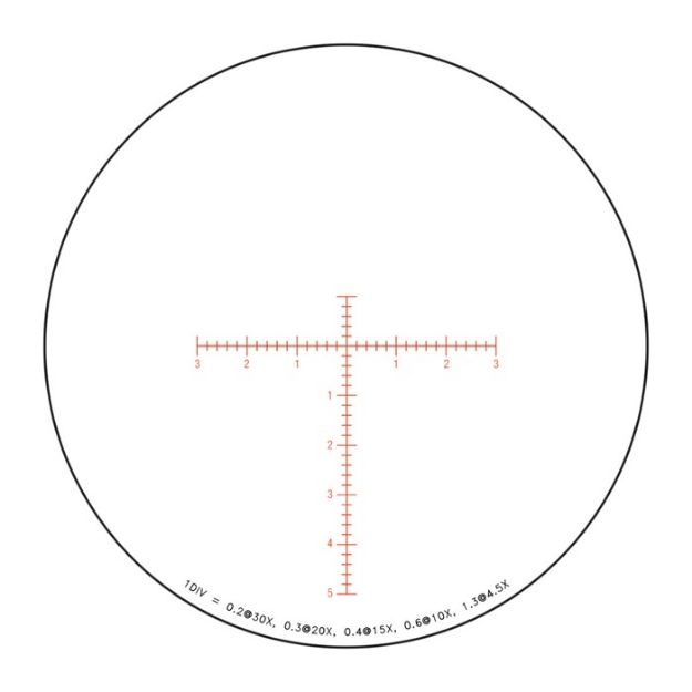Picture of 4.5-30X56mm Sfp Illum Red/Grn Mrad Long Range Reticle Blk
