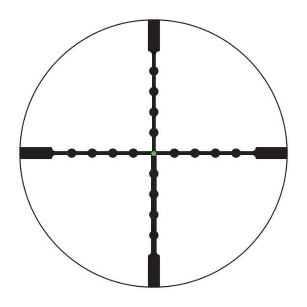 Picture of Accupoint 1-6X24mm Sfp Illum Green Mil-Dot Crosshair Blk