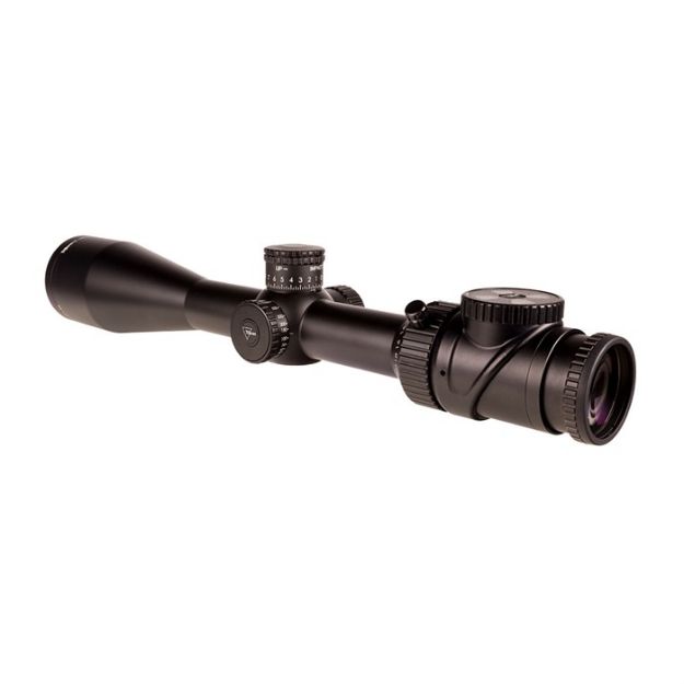 Picture of 5-20X50mm Sfp Illuminated Green Triangle Post Reticle Blk