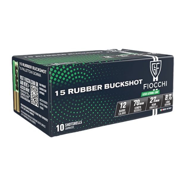 Picture of Rubber Buck 12 Gauge 2-3/4'' 15 Pellet #00 Shot 10/Box