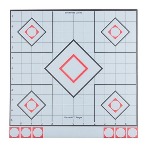 Picture of White & Black Shoot-N-C 12'' Targets