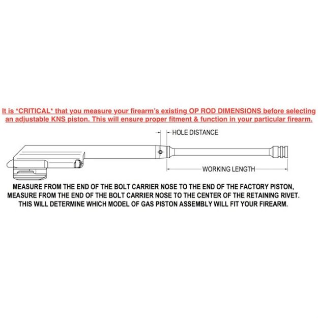 Picture of Adjustable Gas Piston System Galil Ace Riflesmall Bore