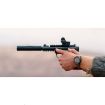 Picture of Rxd22ti 22Lr/5.7 Silencer W/Rxd674 1/2''-28 Muzzle Brake Blk