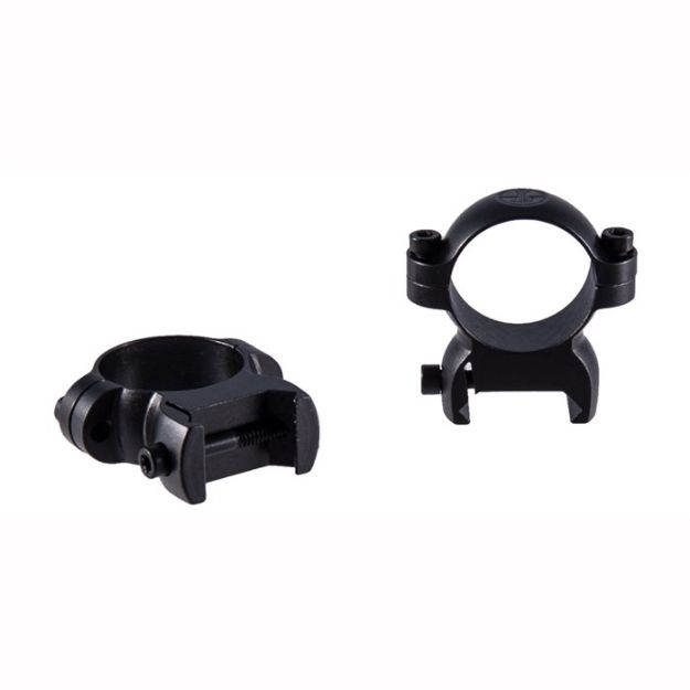 Picture of 1'' Medium Rings Matte Black