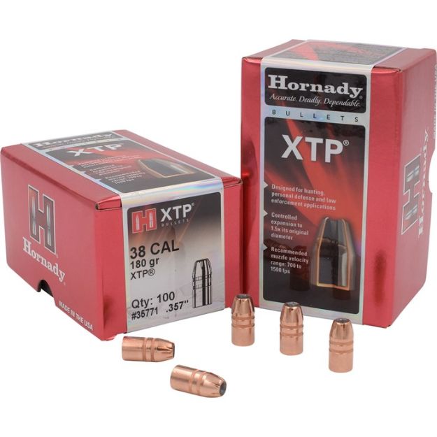 Picture of Xtp® 38 Caliber (0.357'') 180Gr Jacketed Hollow Point 100/Box
