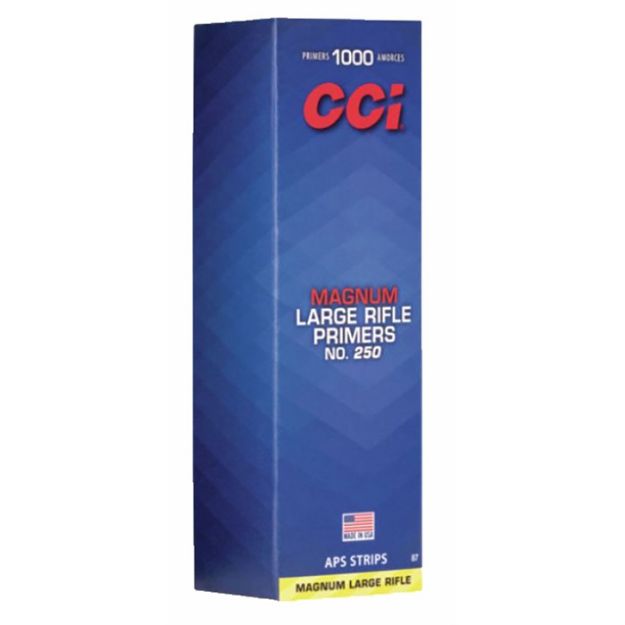 Picture of #250 Large Rifle Magnum Primers 1,000/Box