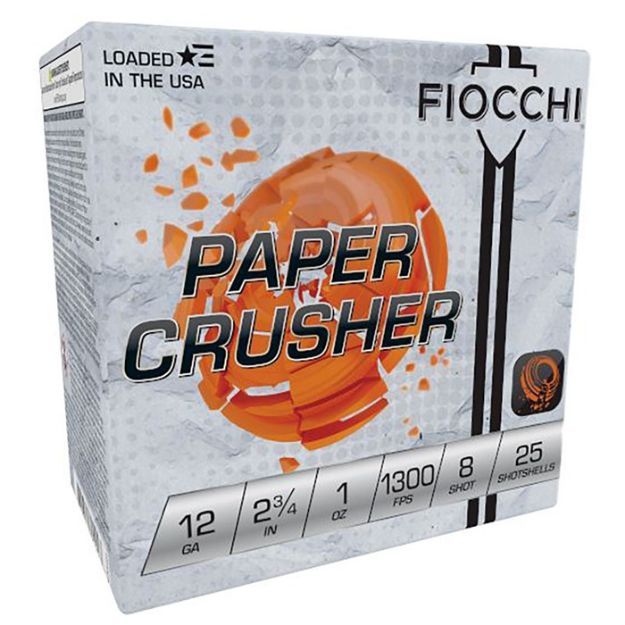 Picture of Paper Crushers 12 Gauge 2-3/4'' 1Oz #8 Shot 25/Box