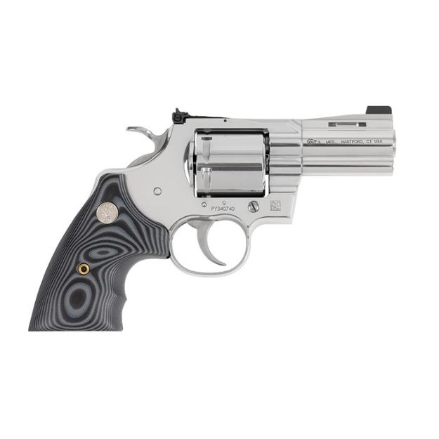 Picture of Python Combat Elite 357 Magnum 3'' Bbl 6Rd Stainless Steel