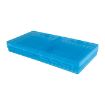 Picture of Flip Top Pistol Ammo Box 40 S&W-45 Acp 200 Round Clear Blue