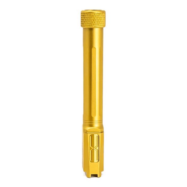 Picture of Match 9Mm Threaded Straight Bbl For Sig Sauer P365xl Gold