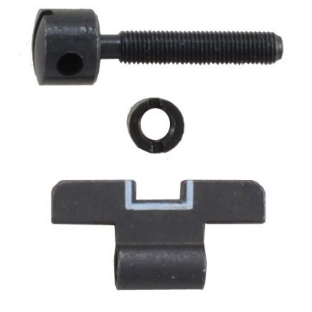 Picture of Sight Blade Kit, Rear, .126'', For S&W K,L,N White Outline