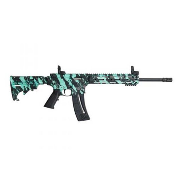 Picture of M&P 15-22 Sport 22 Lr 16.5'' Bbl (1)25Rd Mag Robin Egg Blue