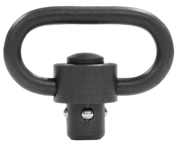 Picture of Heavy Duty Push Button 1.25   Swivel Single Black