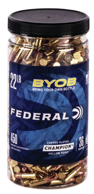 Picture of 22 Long Rifle 36Gr Copper Plated Hp 450/Bottle
