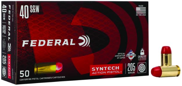 Picture of 40 S&W 205Gr Syntech Jacket Flat Nose 50/Box