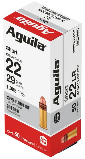 Picture of 22 Short 29Gr Copper Plated Solid Point 50/Box