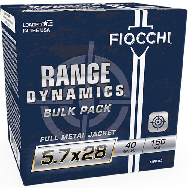 Picture of Range Dynamics 5.7X28mm 40Gr Full Metal Jacket 150/Box