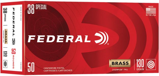 Picture of Champion Target 38 Special 130Gr Full Metal Jacket 50/Box