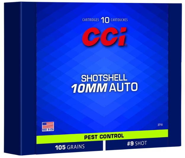 Picture of Centerfire 10Mm Auto 105Gr #9 Shot Shotshell 10/Box