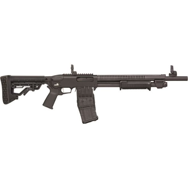 Picture of 590Rm 12 Gauge 18.5'' Bbl (1)10Rd Mag Black W/Mbus Sights
