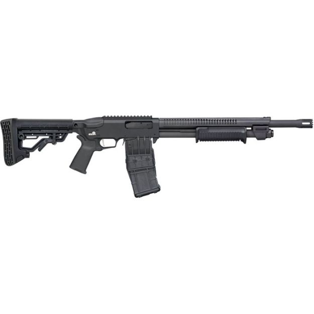 Picture of 590Rm 12 Gauge 18.5'' Bbl (1)10Rd Mag Black W/Picatinny Rail