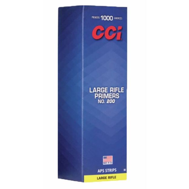 Picture of #200 Large Rifle Primers 1,000/Box