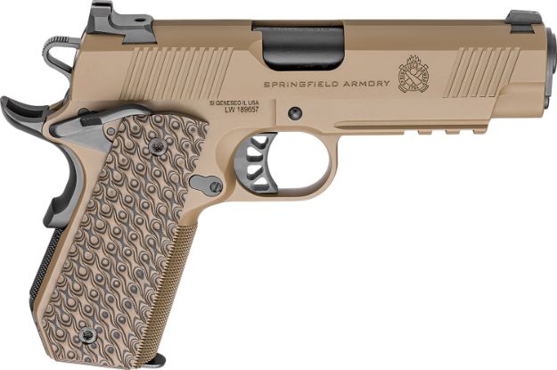 Picture of 1911 Trp 45 Acp 4.25'' Bbl (3)7Rd Mag W/Light Rail Coyote