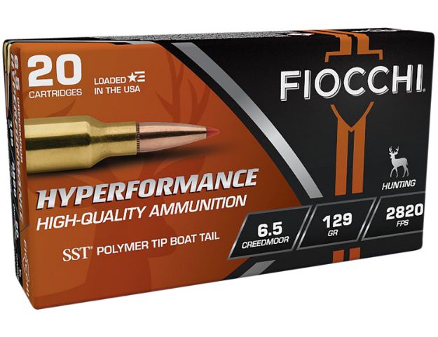 Picture of Fiocchi Ammo 6.5 Creedmoor 129Gr Sst 20Bx