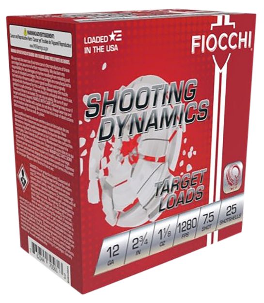 Picture of Shooting Dynamics 12 Gauge 2-3/4'' 1-1/8Oz #7.5 Shot 25/Box