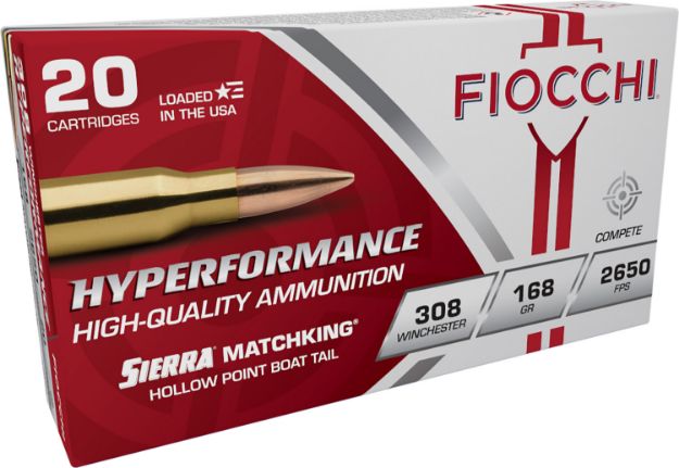 Picture of 308 Win 168Gr Sierra Matchking Hpbt 20/Box