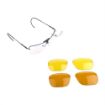 Picture of Copper, Amber And Clear Rsg 3 Lens Shooting Glasses
