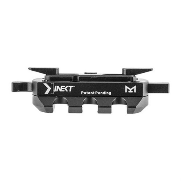 Picture of M-Lok Rail 3 Slot Picatinny Aluminum Black 1.68''