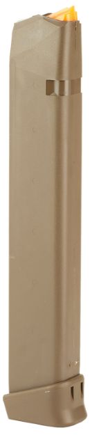 Picture of Magazine Fits 17/34 9Mm 33-Rd Polymer Flat Dark Earth