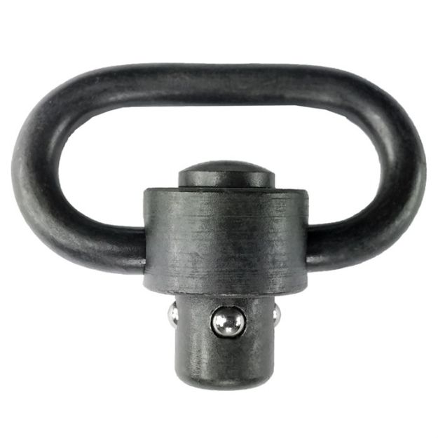 Picture of Heavy Duty Push Button Swivel Single Swivel Black