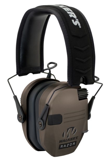 Picture of Razor Slim Electronic Muffs, Flat Dark Earth