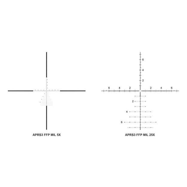 Picture of Midas Tac Hd 5-25X56mm Ffp Aplr3 Mil Reticle Black