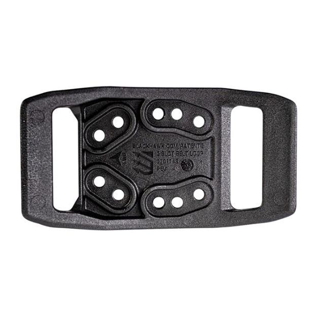 Picture of T-Series 2-Slot Belt Loop Black