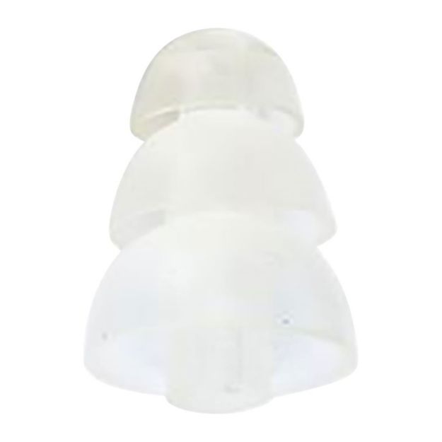 Picture of Replacement Large Clear Eartips 10/Pack