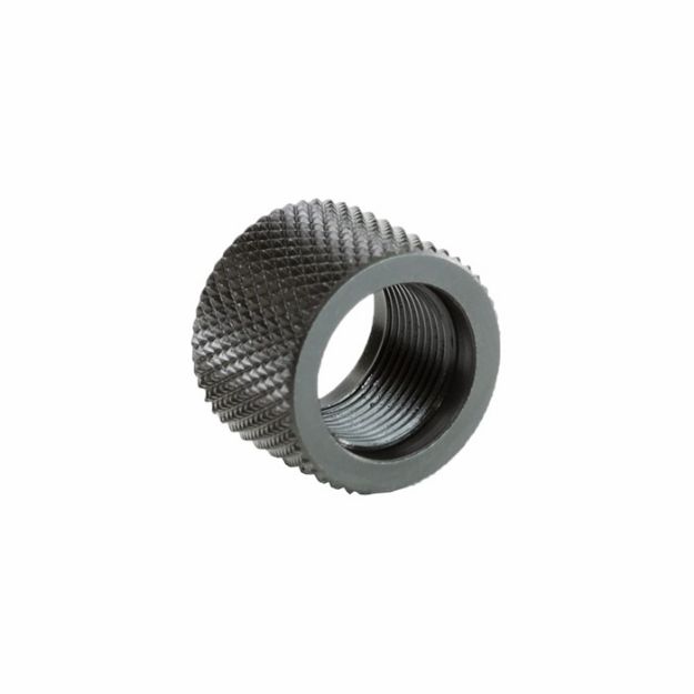 Picture of .570 Pistol Barrel Tread Protector 1/2-28 Plated Black