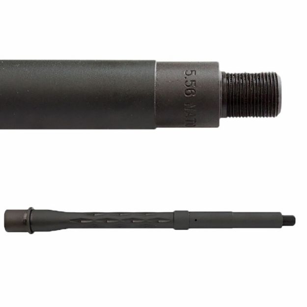 Picture of Ar-15 10.5'' Threaded Fluted Barrel 1-8 Twist