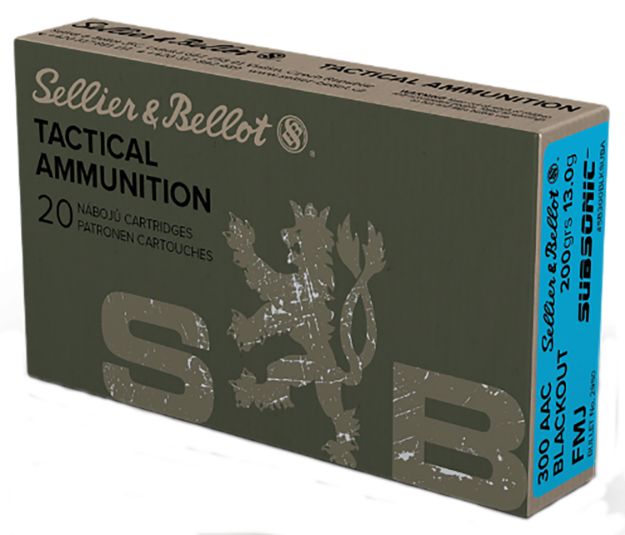 Picture of 300 Aac Blackout 200Gr Subsonic Fmj 20/Box