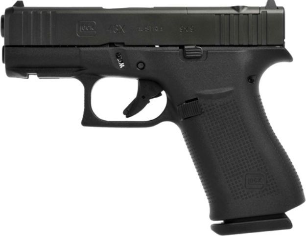 Picture of Glock 43X Mos 9Mm Fs 10-Shot Black Rebuilt