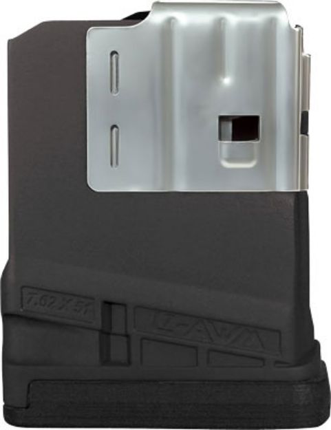 Picture of Lancer Magazine L7awm Sr-25 7.62X51 5Rd Opaque Black<