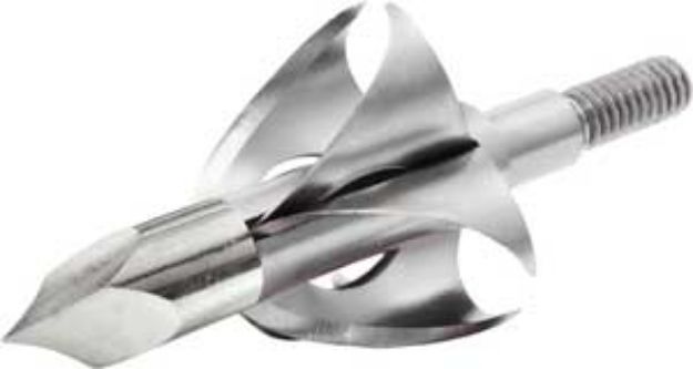 Picture of Flying Arrow Broadhead Toxic 100Gr 7/8" Cut 3/Pk Silver