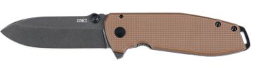 Show details for CRKT 2495B SQUID XM 2.95 PLN BRWN Picture of CRKT 2495B SQUID XM 2.95 PLN BRWN