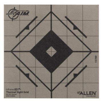Show details for ALLEN 15789 EZ AIM 6" THERMAL SGHT GRID TARGET Picture of ALLEN 15789 EZ AIM 6" THERMAL SGHT GRID TARGET