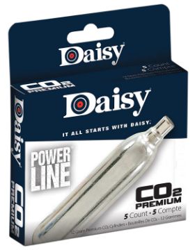 Show details for DAISY 997580-611 7580 CO2 CYLINDERS 5PK Picture of DAISY 997580-611 7580 CO2 CYLINDERS 5PK