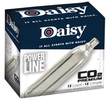 Show details for DAISY 997015-611 7015 CO2 CYLINDERS 15PK Picture of DAISY 997015-611 7015 CO2 CYLINDERS 15PK